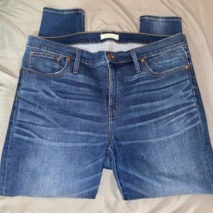 Madewell High Rise Skinny Jeans
